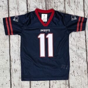 New England Patriots NFL Football Julian Edelman Jersey Boys Kids Youth